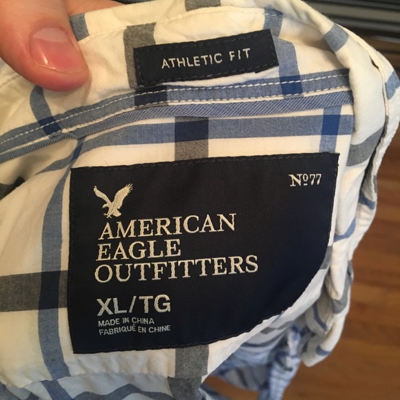 Men’s American Eagle Button Up - Size Extra Large - Picture 2 of 2